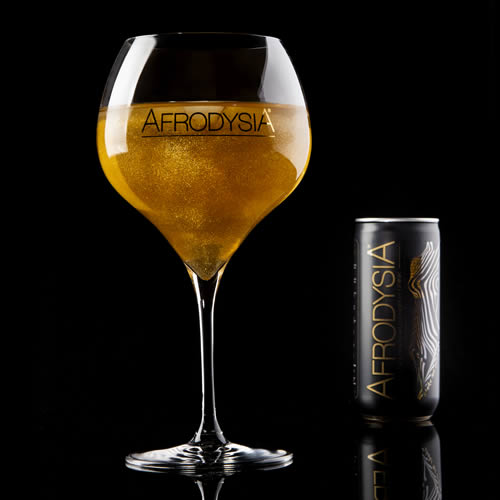 gold sparkle energy drink